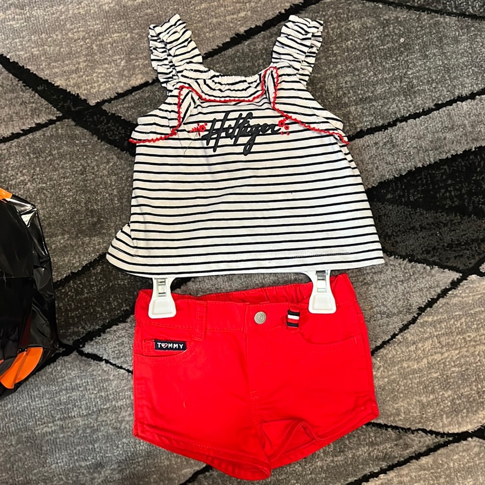 Tommy Hilfiger tank and shorts